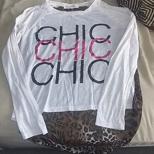 Chic T-shirt leopard